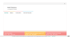 Desktop Screenshot of hotell-thailand.se