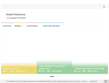 Tablet Screenshot of hotell-thailand.se